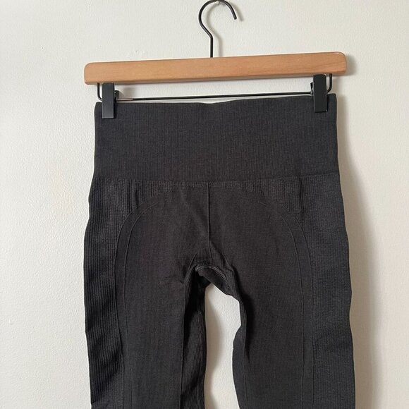 Lululemon Ebb To Street Pant Seamless Leggings Charcoal Gray Women's Size 4 - Picture 8 of 9